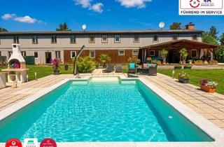 Mehrfamilienhaus kaufen in 2231 Strasshof an der Nordbahn, Luxus trifft Potenzial – 20-Zimmer-Mehrfamilienhaus mit Pool, Garten, Garage, Werkstatt & Hebebühne