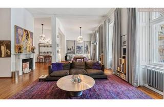Wohnung mieten in 1060 Wien, Exklusive vollmöblierte Designer-Altbauwohnung mit Lift direkt in die Wohnung & Parkblick