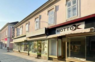 Büro zu mieten in Herzog-Leopold-Straße, 2700 Wiener Neustadt, Frequenz-Standort Deluxe! 35 m²-Geschäftslokal in der Herzog-Leopold-Straße | Retro-Portal mit Breiter Fensterfläche | Sofort Anmietbar