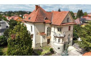 Villen zu kaufen in 8280 Fürstenfeld, Historische Stadtvilla mit Nebengebäuden und Garten in ruhiger, zentraler Lage im Zentrum von Fürstenfeld!