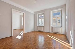 Wohnung kaufen in Diehlgasse 42/21, 1050 Wien, Unsaniert & Einzigartig - Altbaujuwel mit Potenzial