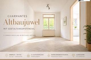 Wohnung kaufen in 6020 Hötting, Charmantes 2-Zimmer-Altbaujuwel mit Gestaltungspotenzial in Bestlage Hötting