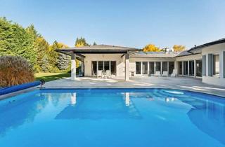Haus kaufen in 2721 Bad Fischau, Architekten-Bungalow in Bad Fischau! Im Loftstil | Uneinsehbarer Garten | Pool und Wellnessbereich | Großzügige Garage