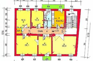 Wohnung mieten in Schanzelgasse, 8010 Graz, Sanierte 5-Zimmer Altbau-Etage mit Gartenmitnutzung bei UNI und LKH