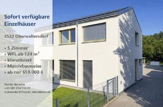 Haus kaufen in 2522 Oberwaltersdorf, 4 MODERNE ZIEGELMASSIV?HÄUSER ? ERSTBEZUG