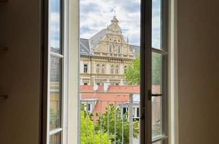 Wohnung kaufen in Bischöfliches Gymnasium, Gymnasium Kirchengasse, 8010 Graz, Charmantes Studierenden-Wohn-Nest mit Großem Überdachten Balkon und Tg Platz