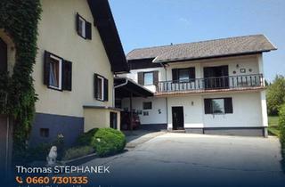 Haus kaufen in 7534 Olbendorf, Zweifamilienhaus mit Nebengebäuden – Option: Kauf von 9.937 m² angrenzender landwirtschaftlicher Fläche möglich