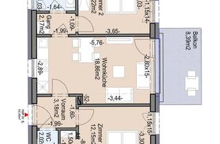 Wohnung mieten in Babenbergerstraße 130, 8020 Graz, Geförderte Neubauwohnung mit Balkon im 1. Stock