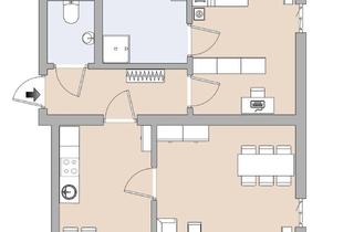 Wohnung mieten in St. Michaeler Straße, 9400 Wolfsberg, Helle 3-Zimmer-Wohnung in guter Lage in Wolfsberg