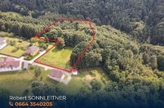 Grundstück zu kaufen in 8274 Oberbuch, Idyllisches Grundstück am Ende einer Sackgasse – sonniger Bauplatz mit eigenem Wald