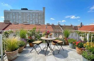 Maisonette mieten in Klinik Landstraße, 1030 Wien, 1030! Stylische DG-Maisonette mit Süd-Terrasse nächst Klinik Landstraße ab Oktober 26!