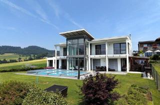 Villen zu kaufen in 4863 Seewalchen am Attersee, Premium Architektenvilla mit See- & Gebirgsblick