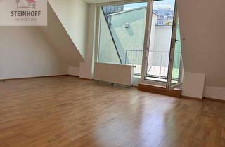 Wohnung mieten in Knöllgasse, 1100 Wien, Dachgeschosswohnung mit Balkon und Klimaanlage, unbefristet