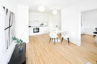 Wohnung mieten in Floridsdorfer Hauptstraße, 1210 Wien, FLO07 | südwestliche 2-Zimmer-Wohnung mit hervorragendem Grundriss und Loggia an der Alten Donau | Besichtigung am 06.07. (Anmeldung notwendig)