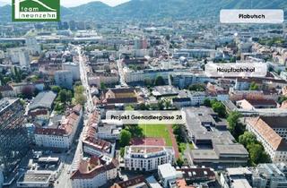 Wohnung mieten in Grenadiergasse, 8020 Graz, Idyllische 2-Zimmer-Wohnung mit Balkon im Herzen von Graz!