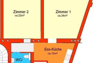 Wohnung mieten in Lendkai 119, 8020 Graz, Provisionsfrei: kürzlich sanierte 2er-WG Nähe Lendplatz - am Lendkai