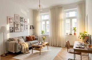 Wohnung kaufen in 1140 Wien, ZUM VERLIEBEN! - TRAUMHAFT SANIERTE 3-ZIMMER-WOHNUNG IM STILALTBAU, BALKON IN DEN LAUSCHIGEN INNENHOF MÖGLICH