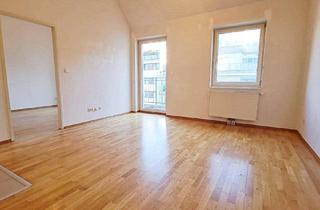 Wohnung mieten in Bernhardtstalgasse, 1100 Wien, HOFRUHELAGE, DACHGESCHOSS, 79 m2 Neubau mit 6 m2 Balkon, Wohnküche, 2 Zimmer, Wannenbad, Parketten, Bernhardtstalgasse