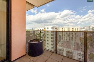 Wohnung mieten in Nordbahnviertel, Freie Mitte, 1020 Wien, Provisionsfrei: Apartment Beim Grünareal Freie Mitte - Teilmöbliert, Deckenkühlung, Panoramabalkon, Gym!