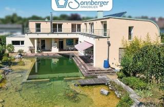 Villen zu kaufen in 4484 Kronstorf, VILLA LAGUNA - exklusives Anwesen mit Schwimmteich, Poolhaus & Sauna in Kronstorf