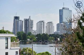 Wohnung kaufen in Drygalskiweg, 1210 Wien, Frühstück auf der Terrasse, die Alte Donau vor der Tür: Provisionsfreie 1-Zimmer-Wohnung