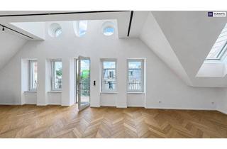 Wohnung kaufen in Strohberggasse, 1120 Wien, Lichtdurchflutete 3-Zimmer-Dachgeschosswohnung mit zwei Balkonen & ca. 54 m² Dachterrasse nahe Schönbrunn