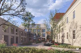 Büro zu mieten in 2100 Korneuburg, Geschäftslokal im Herzen Korneuburgs | ca. 130 m2 Nutzfläche | ca. 50 m2 Terrasse | barrierefrei | Raumaufteilung noch individuell anpassbar | Bezugsfertig März 2028