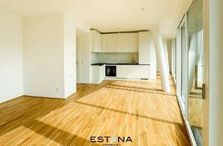 Wohnung mieten in Wagramer Straße, 1220 Wien, Nähe "UNO City" - Pärchenwohnung mit perfektem Grundriss und Temperierung im Sommer - Neubau
