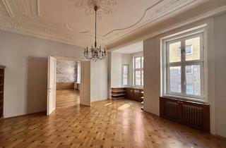 Wohnung kaufen in Bennogasse, 1080 Wien, Repräsentative Altbauwohnung mit Stuckdecken, Parkett und großzügiger Raumfolge
