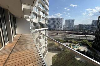 Wohnung mieten in 1100 Wien, BelView Apartments: Westseitige 2-Zimmer-Wohung mit großem Balkon im 7. Stock - zu mieten in 1100 Wien