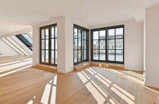 Penthouse kaufen in Kettenbrückengasse 22/24, 1040 Wien, Luxus-Penthouse Direkt am Naschmarkt! Grandiose Dachterrasse mit Traumhaften Wienblick