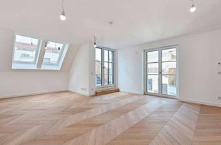 Wohnung kaufen in Kettenbrückengasse 22/21, 1040 Wien, Exklusives Dachgeschoss! Klimatisierter Erstbezug mit Herrlicher Dachterrasse