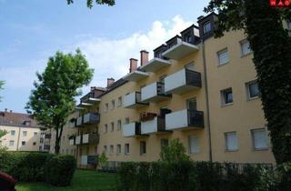 Wohnung mieten in Matthias-May-Gang, 4020 Linz, Heimkommen und wohlfühlen - ansprechende 2-Raum-Wohnung mit Balkon in zentrumsnaher Grünlage, am Bindermichl mitten in Linz! Optimale Infrastruktur vorhanden!