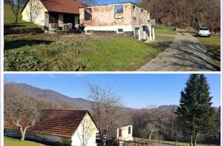 Grundstück zu kaufen in Trautmannsdorf 140, 8344 Trautmannsdorf, Traumaussicht. 2.300m2 Grund mit Altbestand und Baubewilligung für Neubau. Sackstrasse und Aussicht.