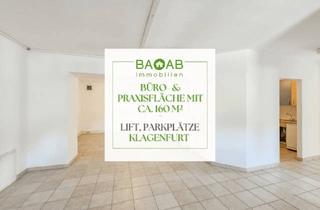 Büro zu mieten in Berg, 9020 Klagenfurt, BÜRO- & PRAXISFLÄCHE MIT CA. 160 M² | LIFT | PARKPLÄTZE | KLAGENFURT