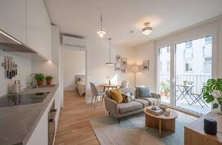 Wohnung mieten in Anton-Scharff-Gasse, 1120 Wien, KLIMAANLAGE! ASG IV-Qualitatives Wohnen in urbaner Lage: hochwertiger 2-Zimmer ZWEITBEZUG mit Balkon! Provisionsfrei