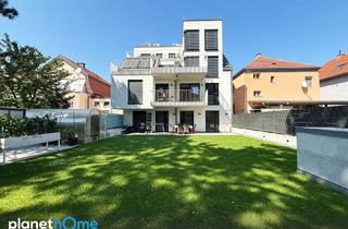Wohnung kaufen in Carabelligasse, 1210 Wien, Exklusive Gartenresidenz mit außergewöhnlichem Freiraum und hochwertiger Ausstattung