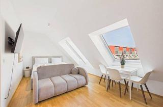 Wohnung kaufen in 1220 Wien, NEUBAU 2024 | STADLAU | 34 M² IM DACHGESCHOSS | VOLL MÖBLIERT – TOP 25