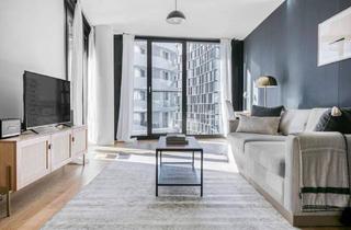 Wohnung mieten in Canettistraße, 1100 Wien, Traumblick über Wien, BelMain Tower mit Gym, Wellness & Lounge, 2 Zimmer + Balkon, 9. Stock, U-Bahn (VIE98)