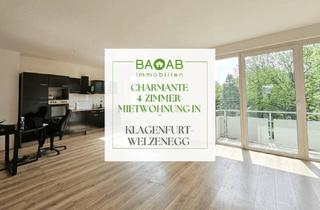 Wohnung mieten in 9020 Klagenfurt, Charmante 4-Zimmer-Mietwohnung in Klagenfurt-Welzenegg