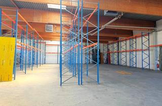 Gewerbeimmobilie mieten in 1210 Wien, Hochwertige Lagerhalle mit Regalsystem und Palettenwickler