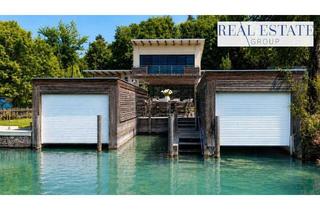 Haus kaufen in 9020 Klagenfurt, SEEHAUS MARINA - mit Steg, E-Boot mit Zulassung und direktem Wörtherseezugang