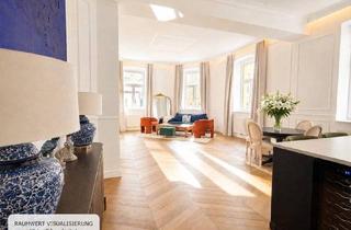 Wohnung kaufen in Pilgramgasse, 1050 Wien, ALTBAULIEBE nahe PILGRAMGASSE | ca. 108 m² WFL | 3 Zimmer | Kernsaniert | Designküche | Urban & zentrumsnah