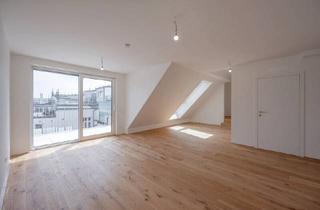 Wohnung mieten in 1100 Wien, ++FonteFlats++ Außergewöhnlicher 4-Zimmer Dachgeschoss-ERSTBEZUG mit großartiger Dachterrasse