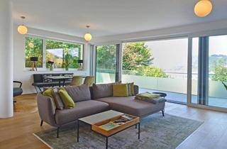 Wohnung kaufen in 4810 Gmunden, Exklusive Terrassenwohnung in Sonnenhanglage mit Panoramablick auf den Traunsee und Schloss Ort