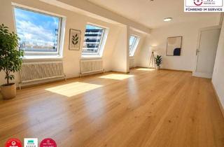 Wohnung kaufen in 1100 Wien, Lichtdurchflutetes Wohnen im Dachgeschoss auf 155m2! 5 Zimmer, Garage mit E-Ladestation und Top Anbindung!