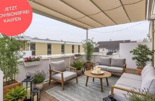 Wohnung kaufen in Färberstraße, 2540 Bad Vöslau, Provisionsfrei! 3-Zimmer-Wohnung mit Rundum-Dachterrasse | Zugang von Jedem Raum | Großzügig Geschnitten