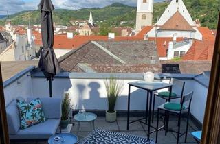 Wohnung mieten in Margartenstrasse 10, 3500 Krems an der Donau, Dachgeschoßwohnung in Altstadt von Krems, provisionsfrei.