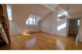 Maisonette mieten in 1090 Wien, Dachgeschoßwohnung, 3 Schlafzimmer, Nähe Votiv Kirche