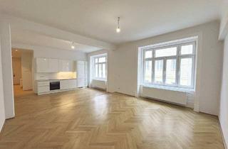 Wohnung mieten in Daungasse 1A, 1080 Wien, ERSTBEZUG nach Sanierung - Stilvolle 3-Zimmer-Wohnung nahe dem Alten AKH!